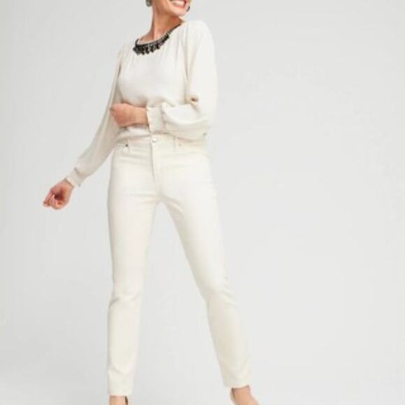 Chico's Perfect Stretch Gilfriend Slim leg Ankle Size 2/Medium - Picture 2 of 5